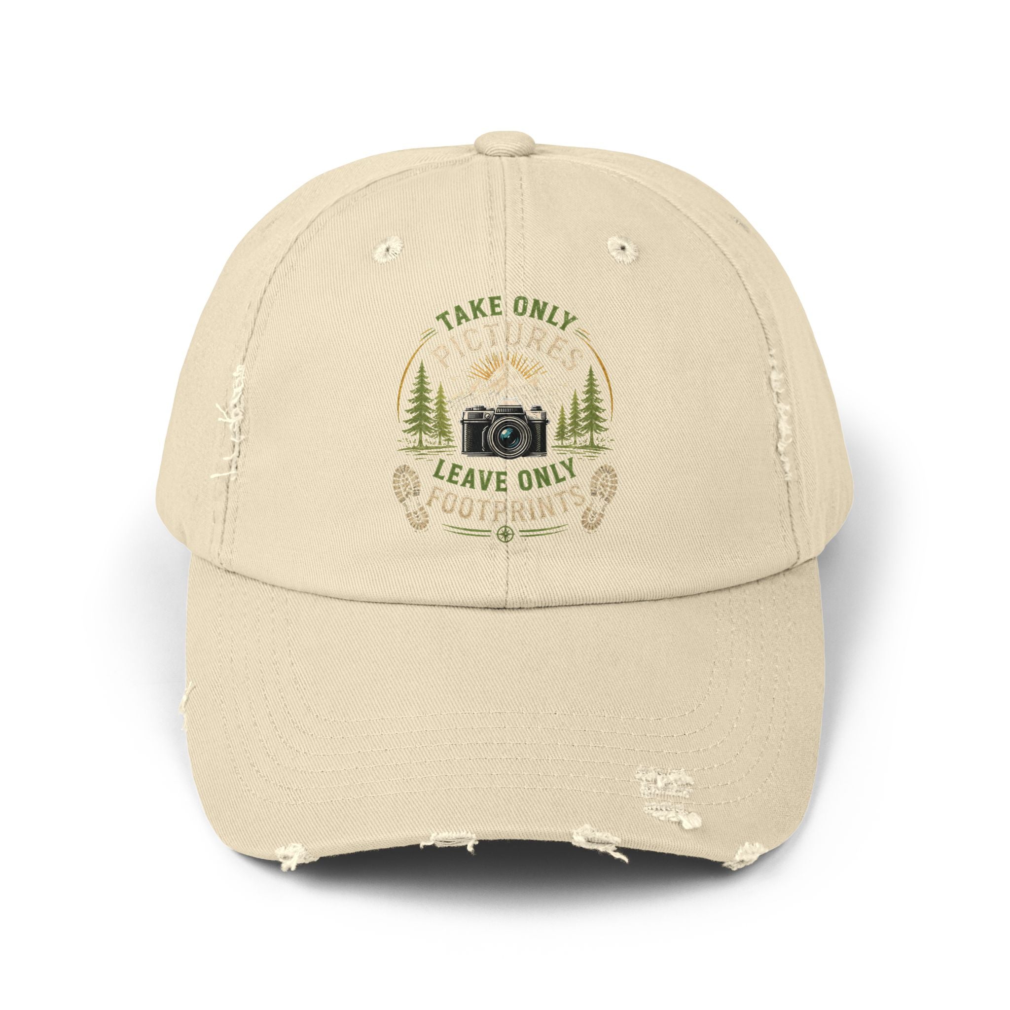Take Only, Leave Only — Distressed Cap