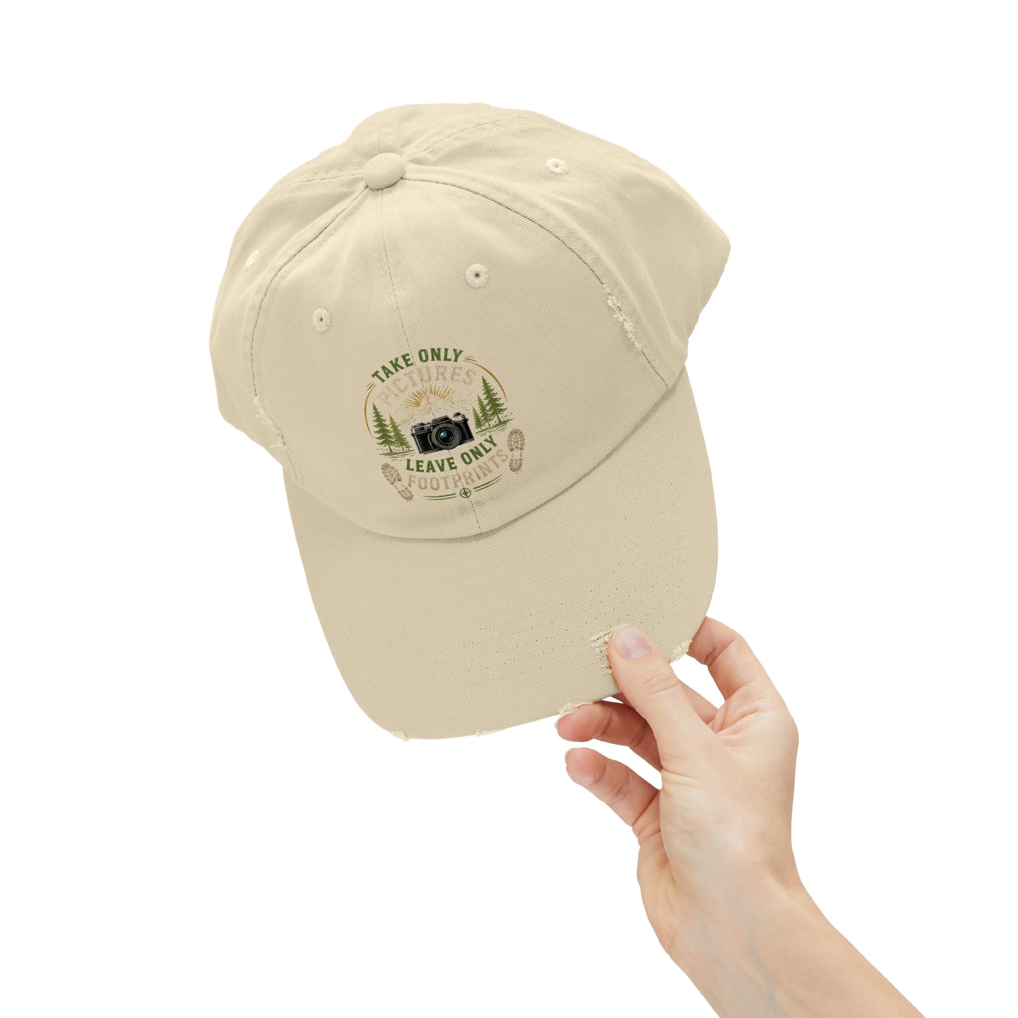 Take Only, Leave Only — Distressed Cap