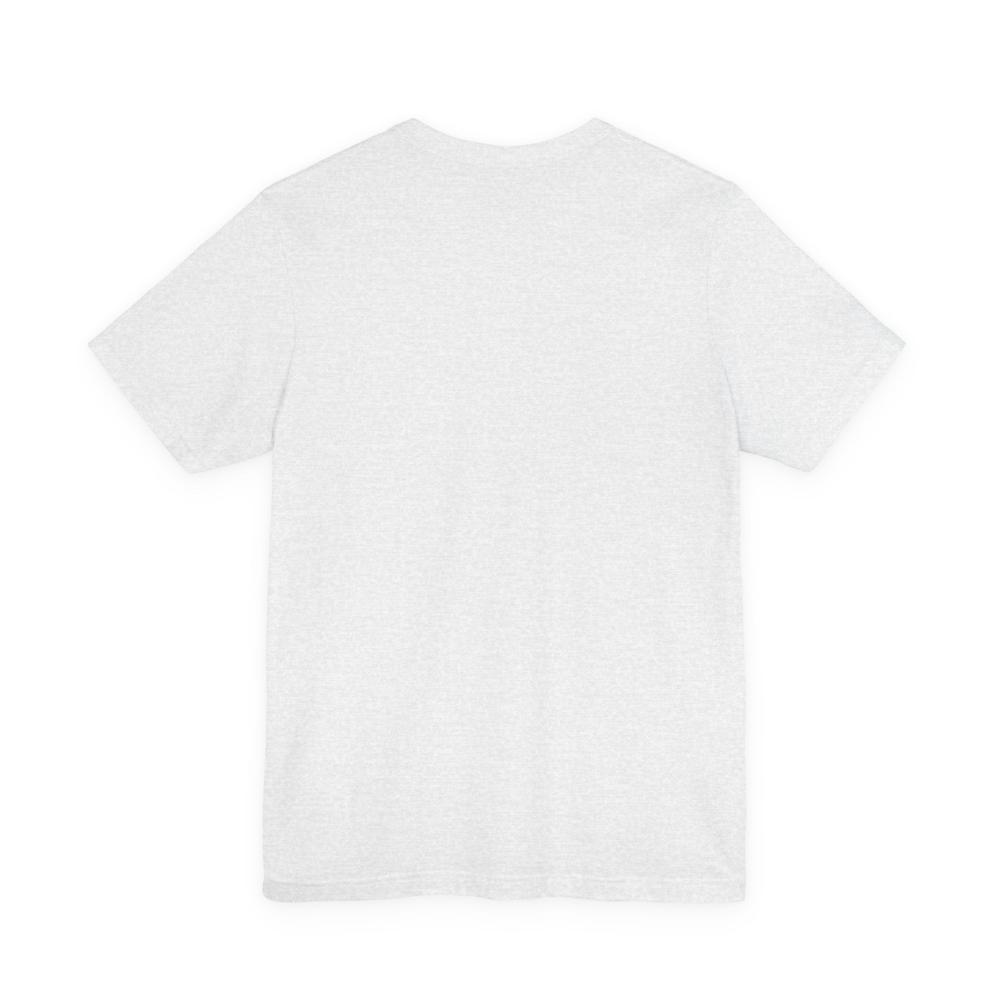 Surfer Rainbow Chest Tee - Minimal Surf Graphic Short Sleeve Shirt