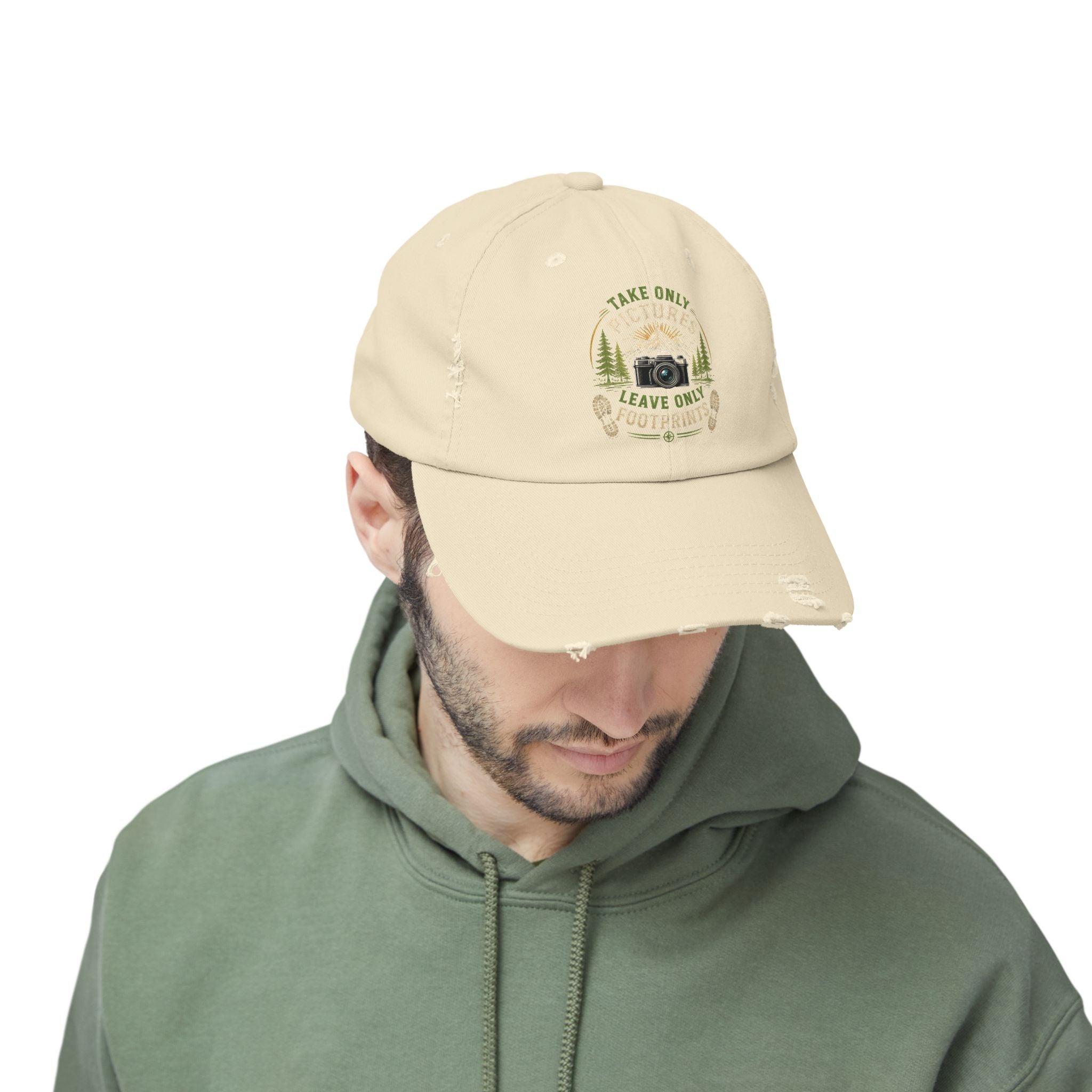 Take Only, Leave Only — Distressed Cap
