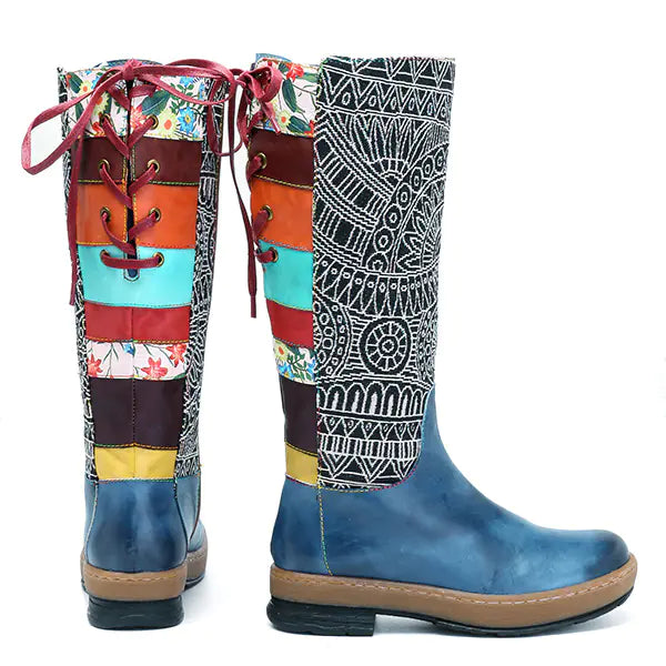 Handmade Genuine Leather Bohemian Boots