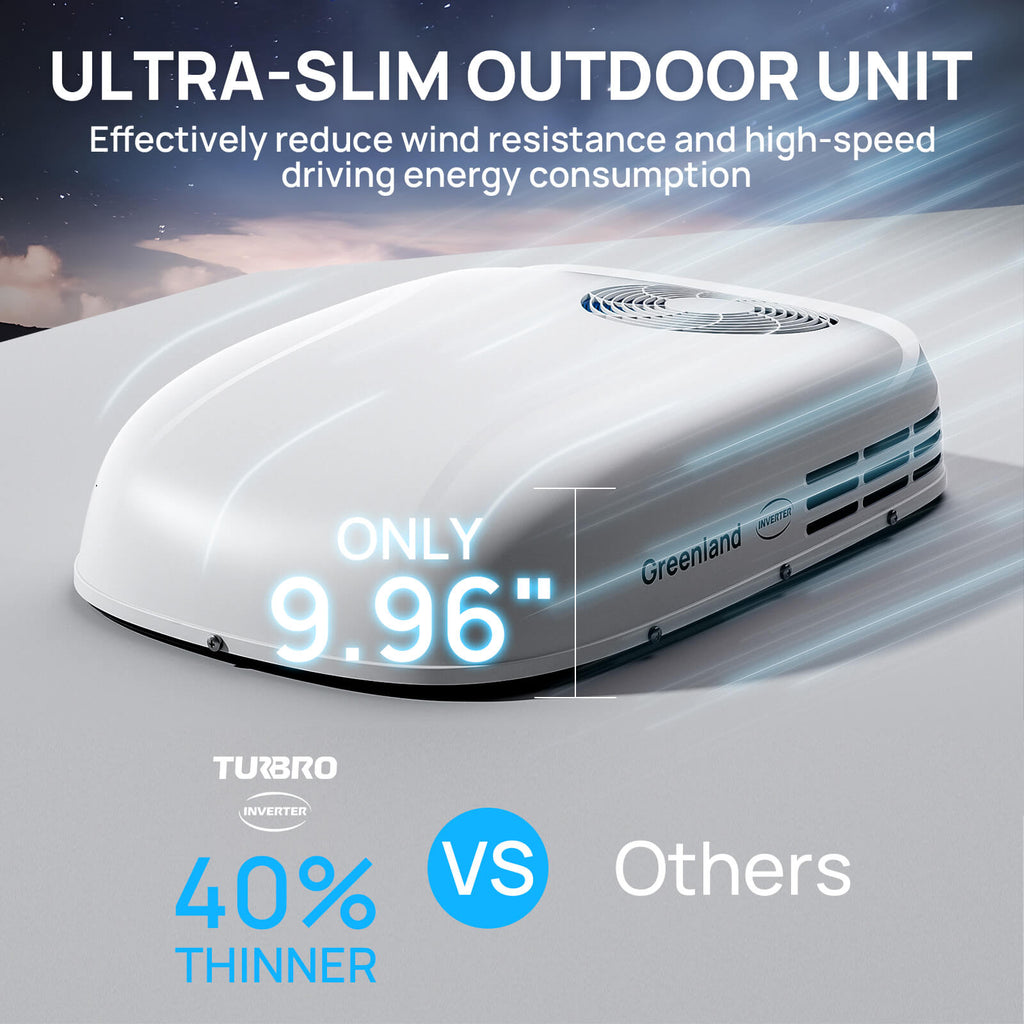 Greenland 13,500 BTU Inverter Rooftop RV Air Conditioner (R32)