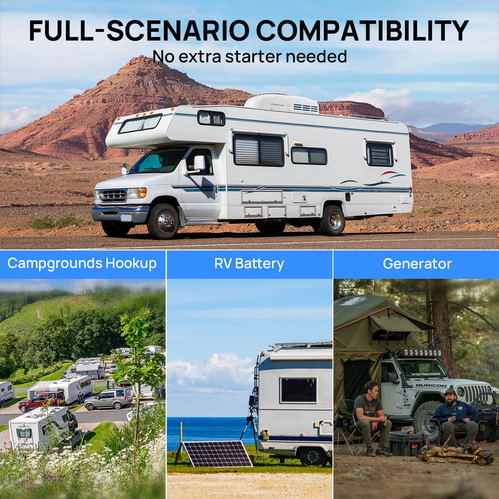 Greenland 13,500 BTU Inverter Rooftop RV Air Conditioner (R32)