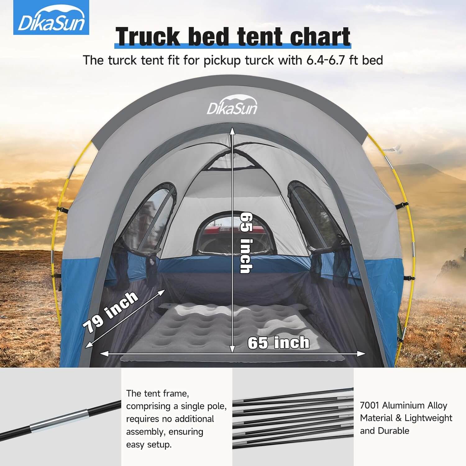 Truck Bed Camp Tent