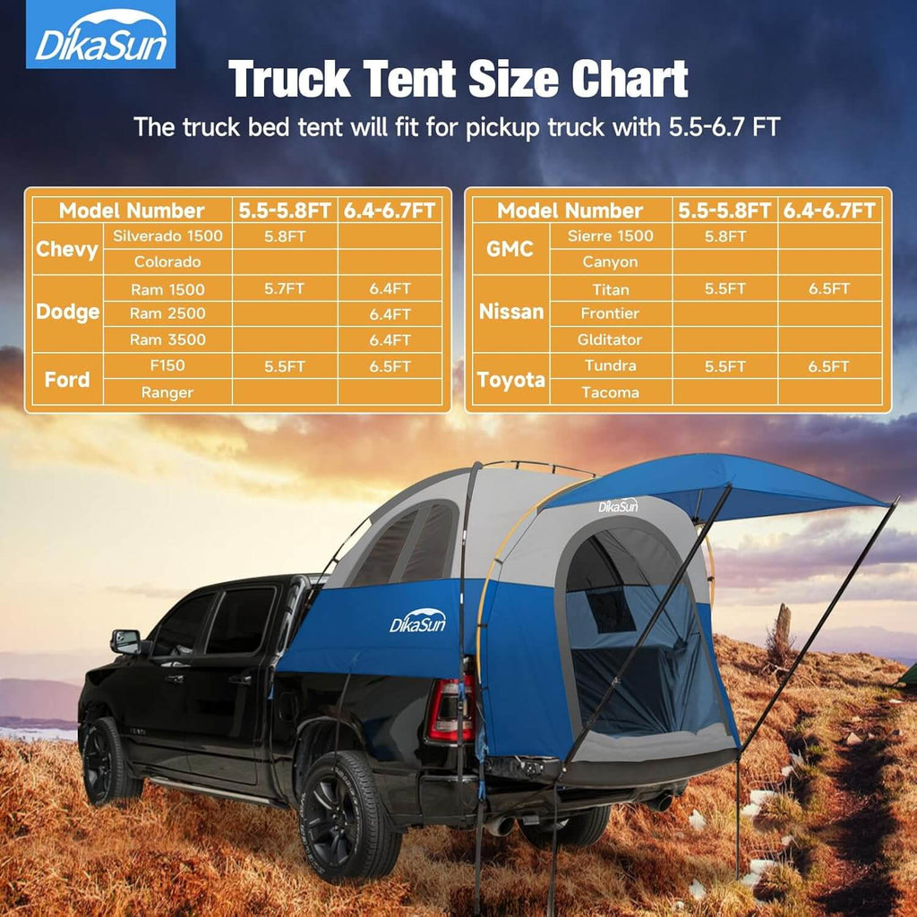 Truck Bed Camp Tent