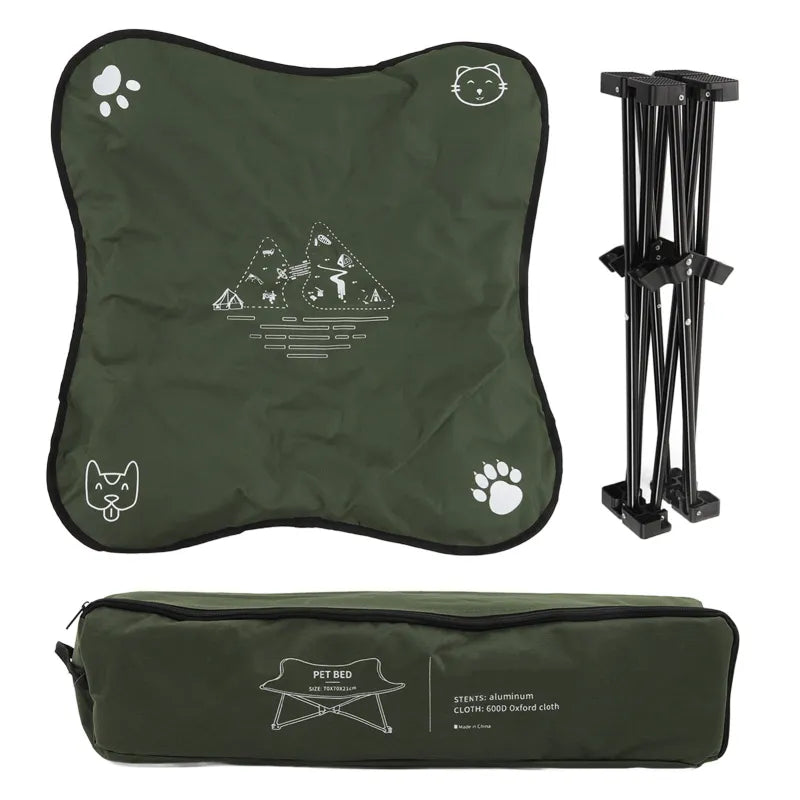 Portable | Elevated | Foldable - Pet Bed