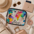 And Off She Went - Travel Pouch