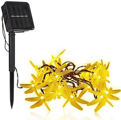 LED Solar String Lights | Dragonflies