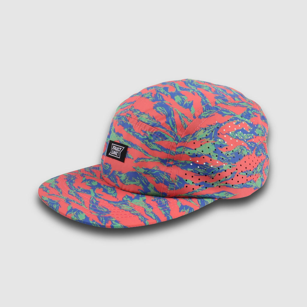Bridgeport 5-Panel Hat | Pink Tiger Camo