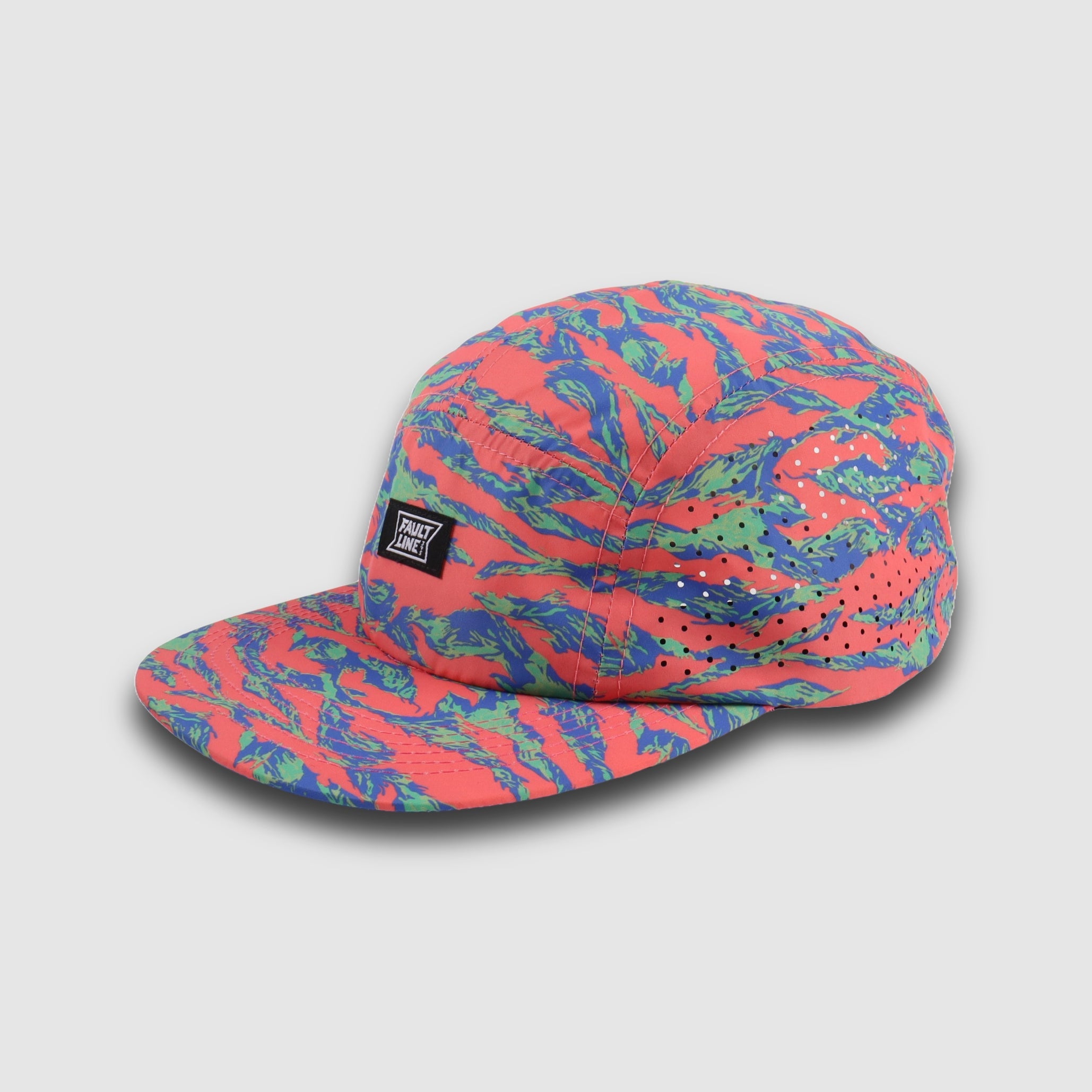 Bridgeport 5-Panel Hat | Pink Tiger Camo