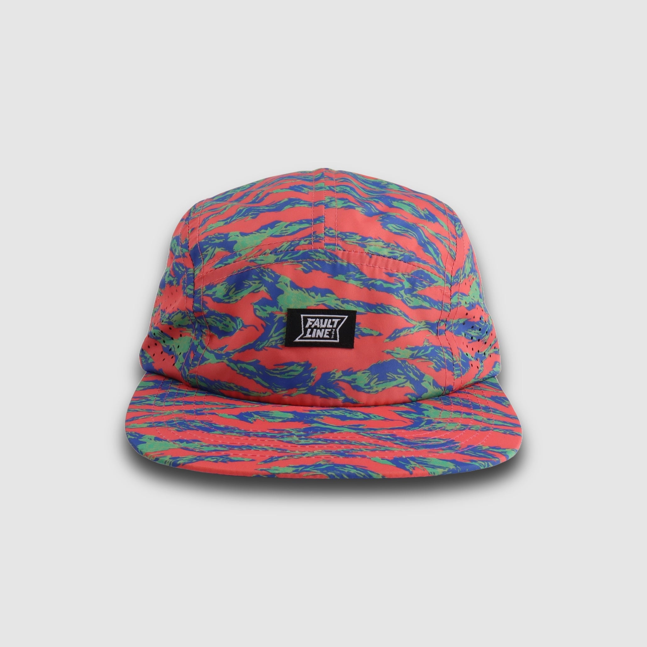 Bridgeport 5-Panel Hat | Pink Tiger Camo