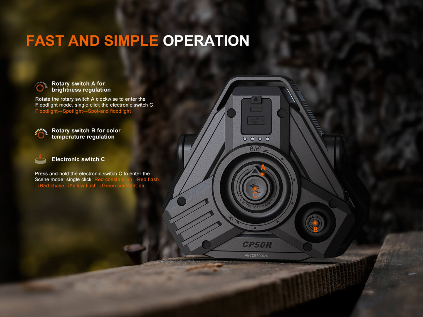 Road Hazard Camping Lantern