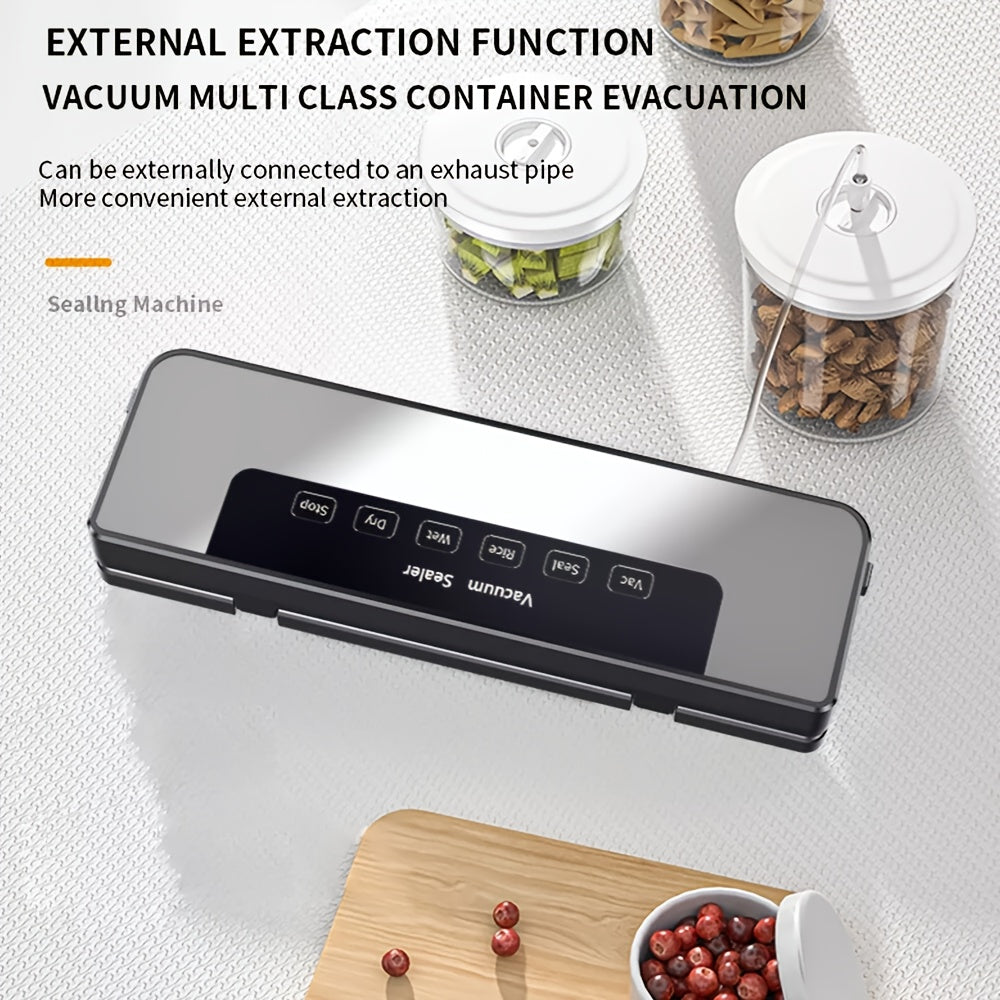 Keep Food Fresh - Automatic Vacuum Sealer - Wet/Dry