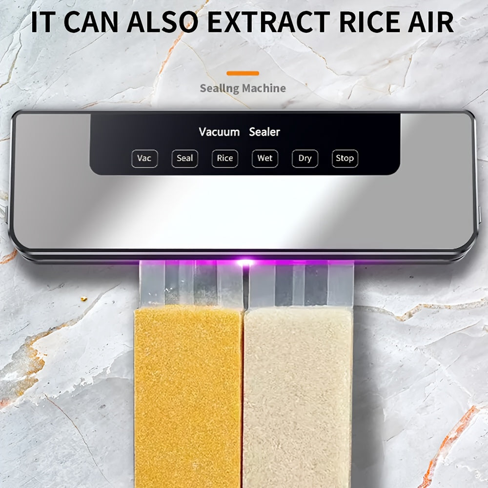 Keep Food Fresh - Automatic Vacuum Sealer - Wet/Dry