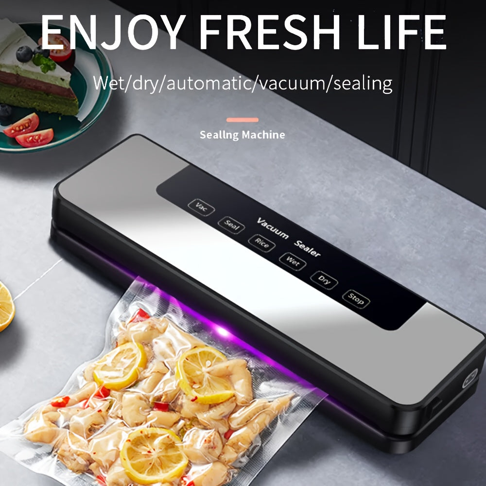 Keep Food Fresh - Automatic Vacuum Sealer - Wet/Dry