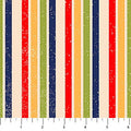 Multi Rustic Stripe Camping Therapy Cotton 44"/45" Fabric Per Yard