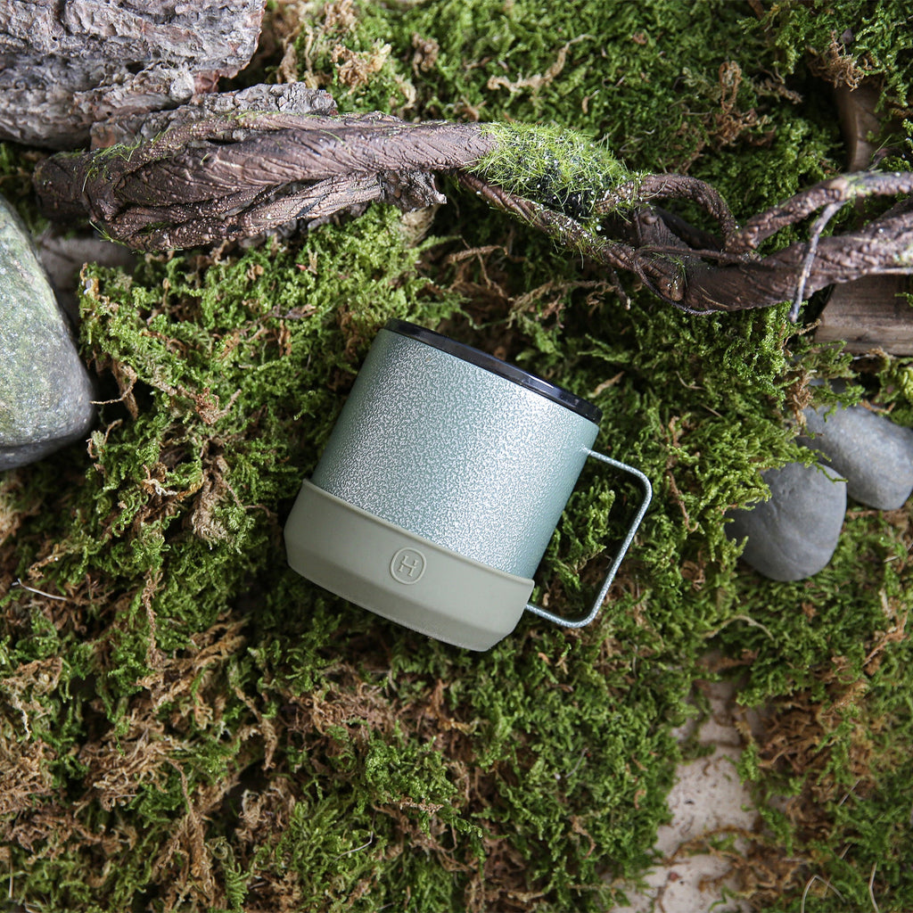 Green Camp Mug - 10 OZ