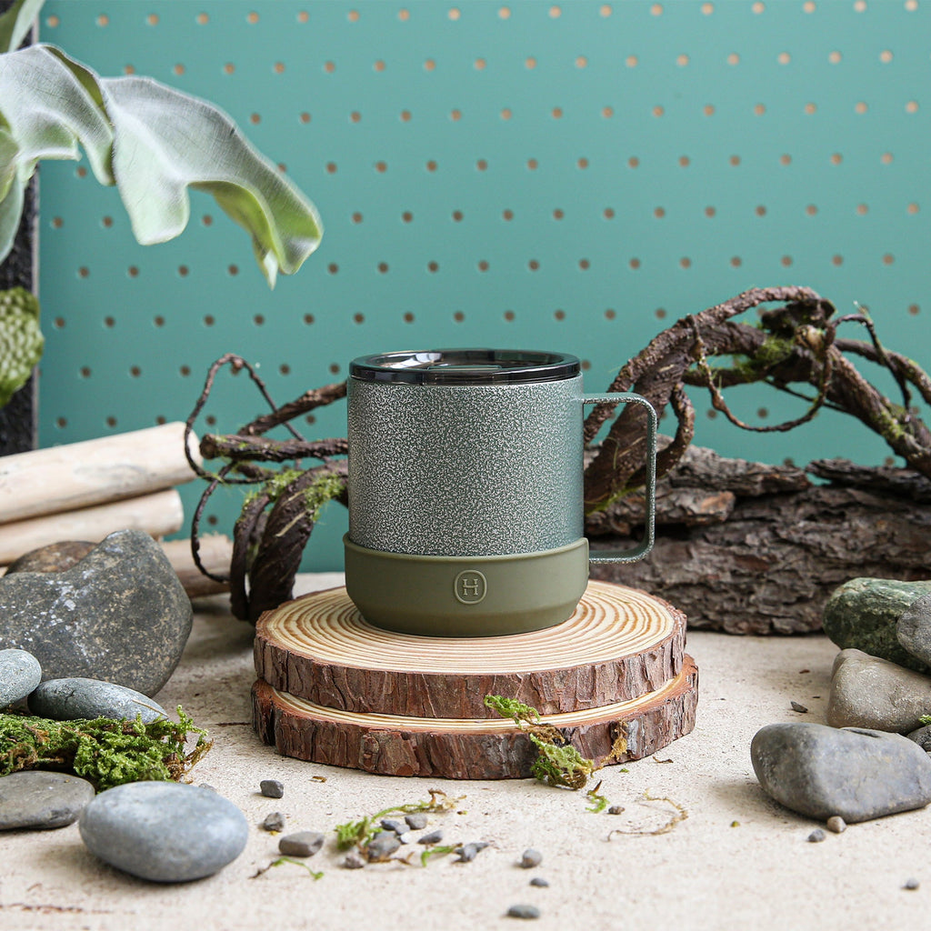 Green Camp Mug - 10 OZ