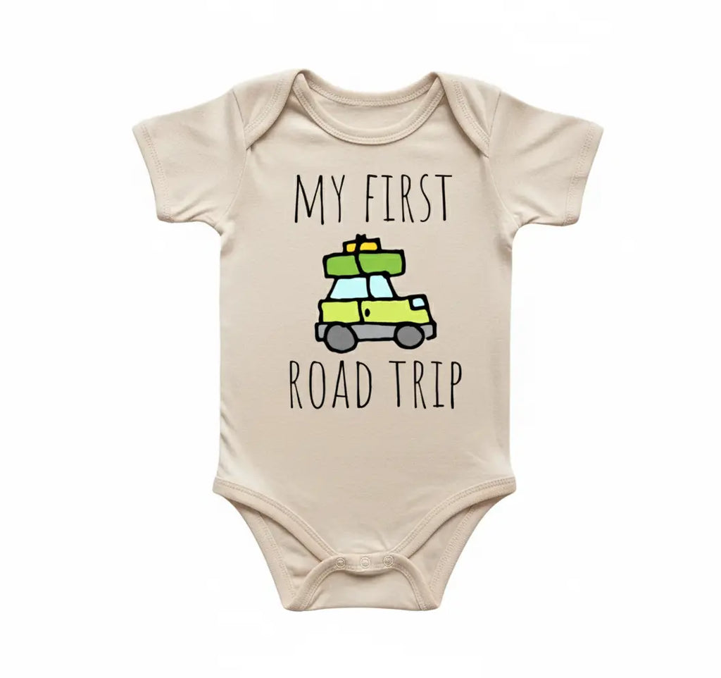 Road Trip Newborn Gift Baby Onesie® Bodysuit