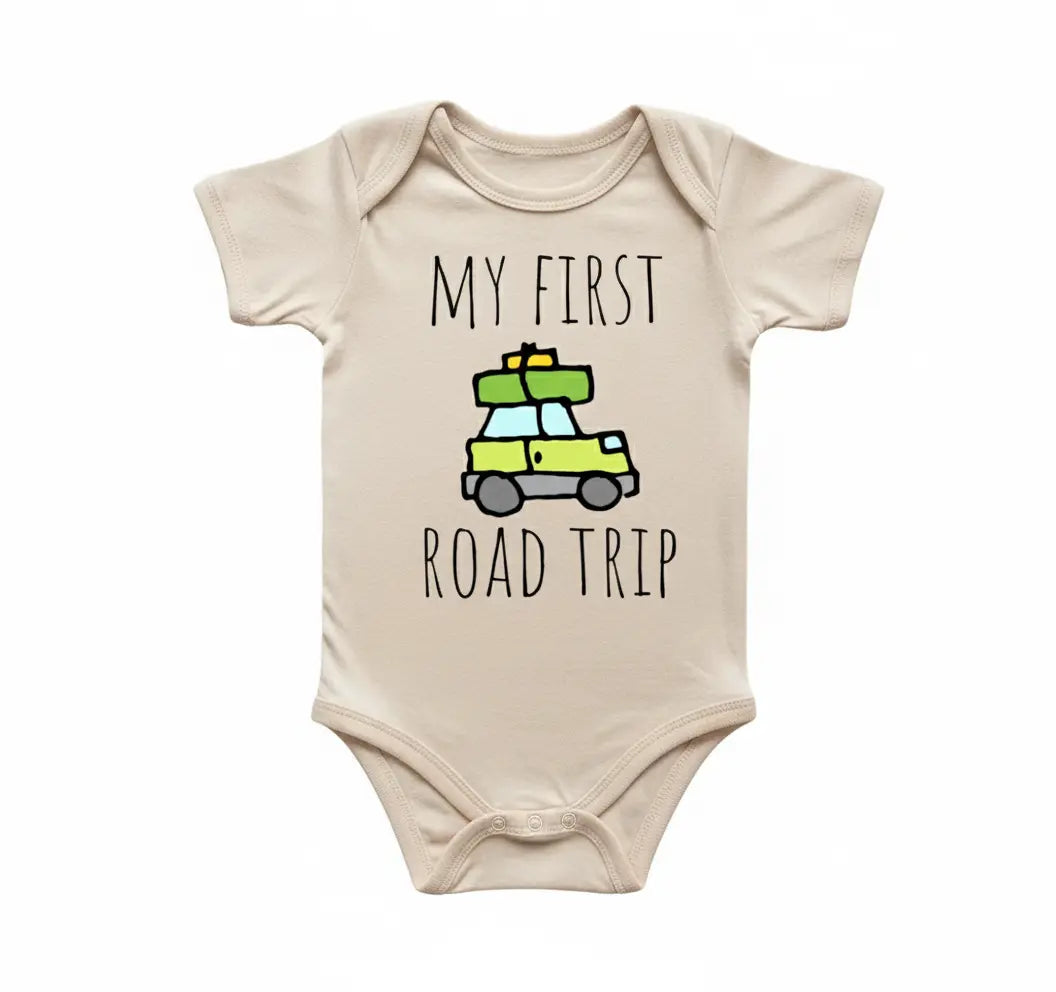 Road Trip Newborn Gift Baby Onesie® Bodysuit