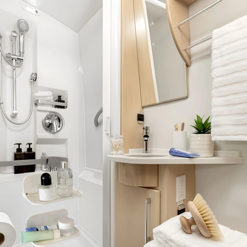 RV Space-Saving Foldable Rack | Wall Mount