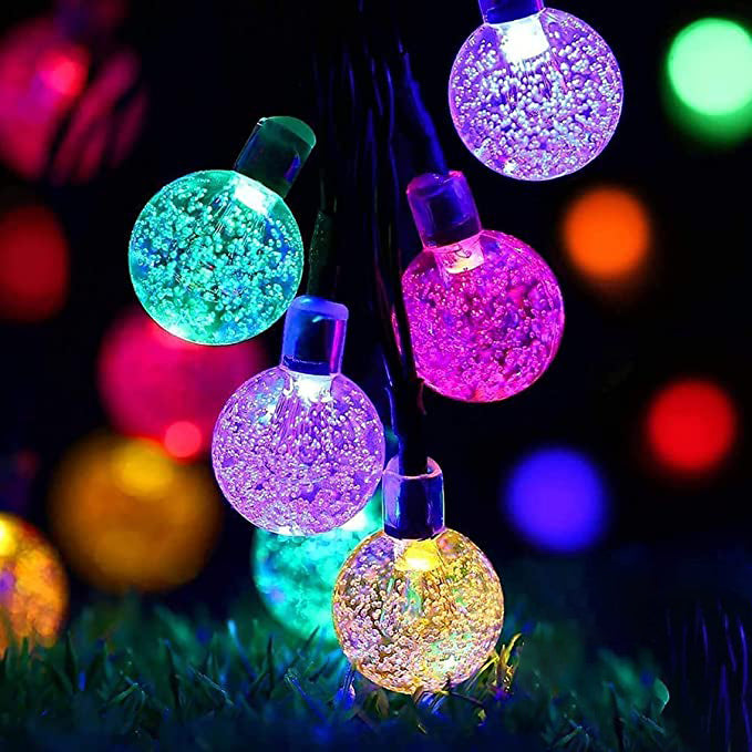 Crystal Globe Solar Lights