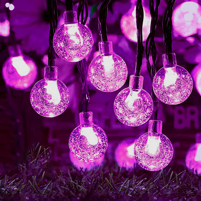 Crystal Globe Solar Lights