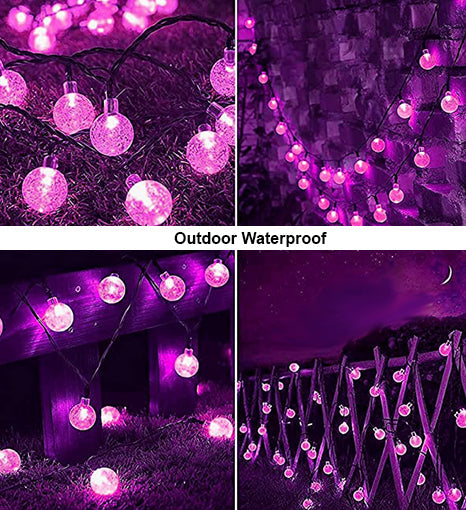 Crystal Globe Solar Lights