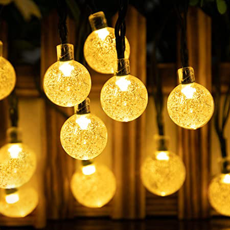 Crystal Globe Solar Lights