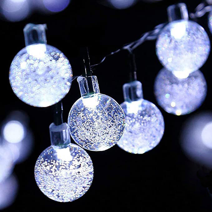 Crystal Globe Solar Lights
