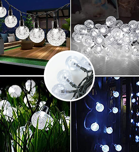 Crystal Globe Solar Lights