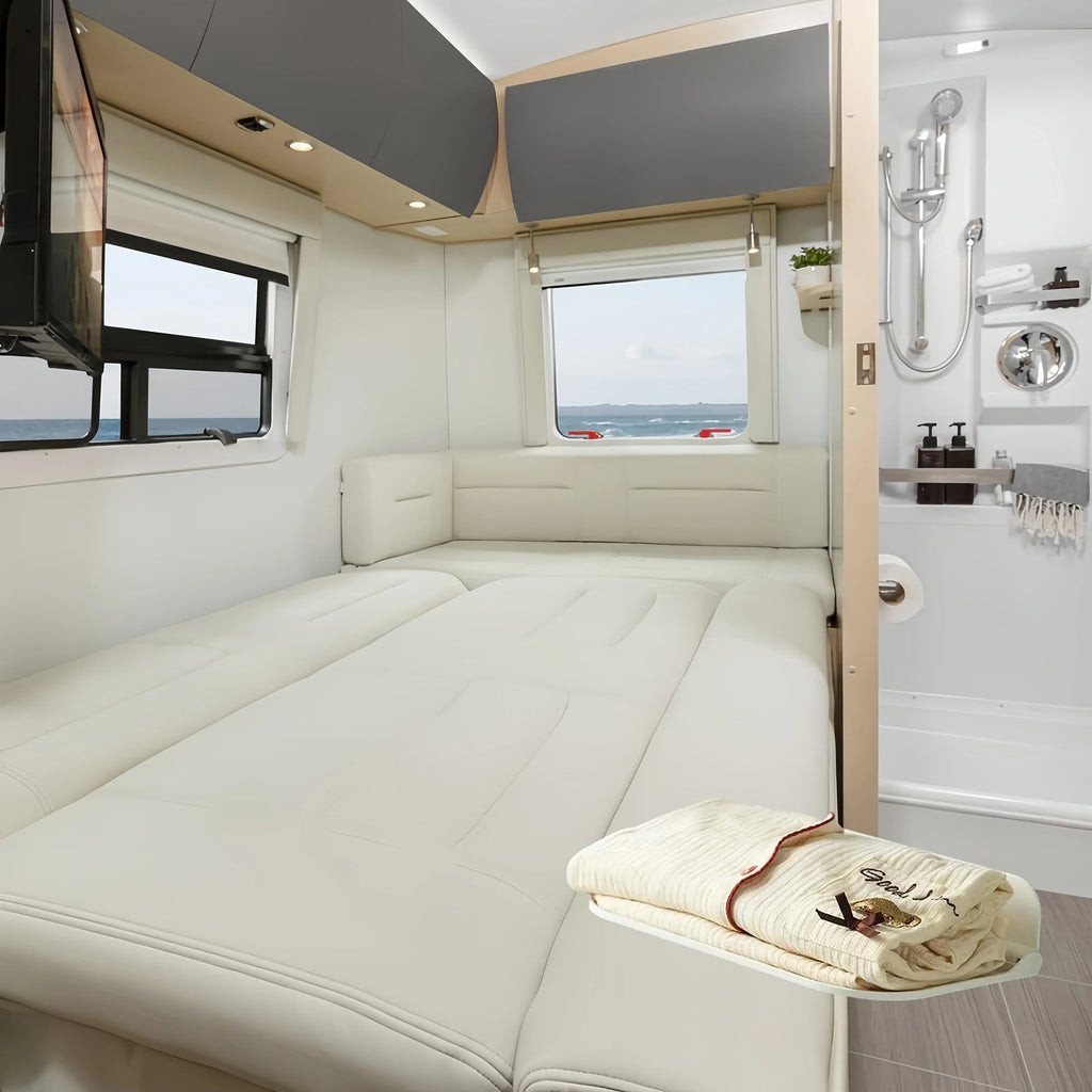 RV Space-Saving Foldable Rack | Wall Mount