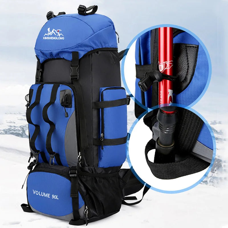 Men’s Large Capacity Hiking Backpack