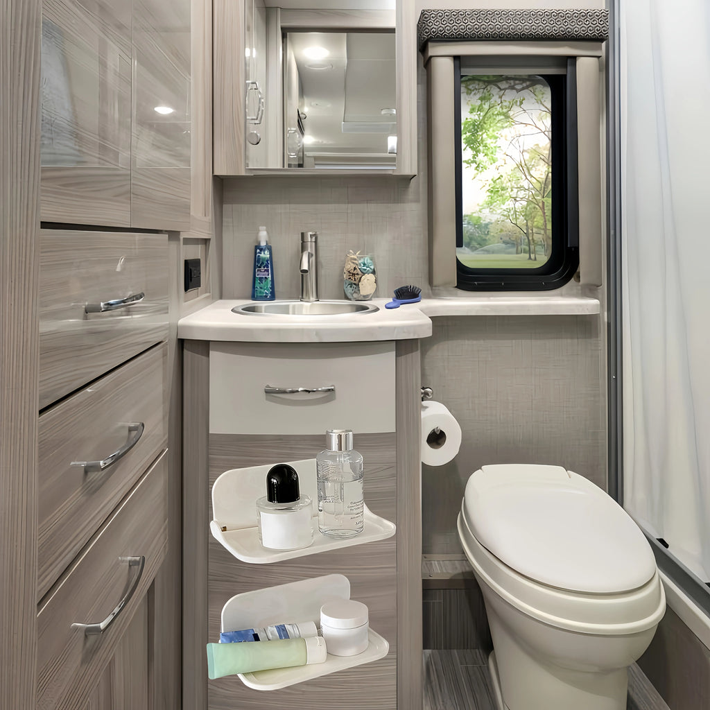 RV Space-Saving Foldable Rack | Wall Mount