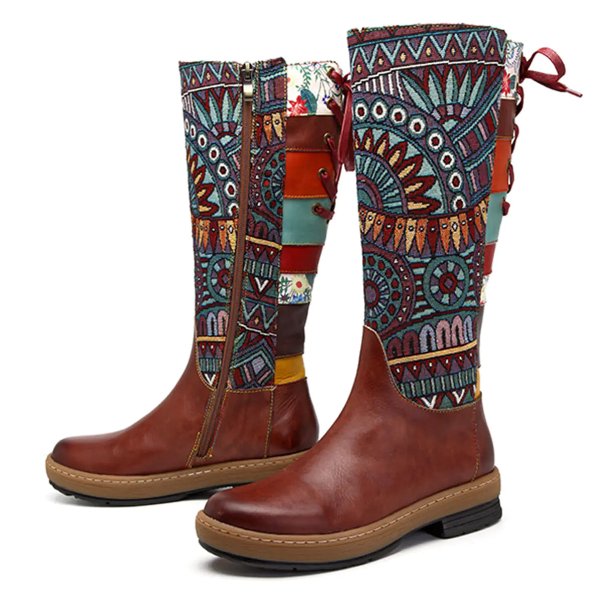 Handmade Genuine Leather Bohemian Boots