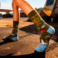 These Are My Road Trip Socks | Fun Travel-Inspired Crew Socks