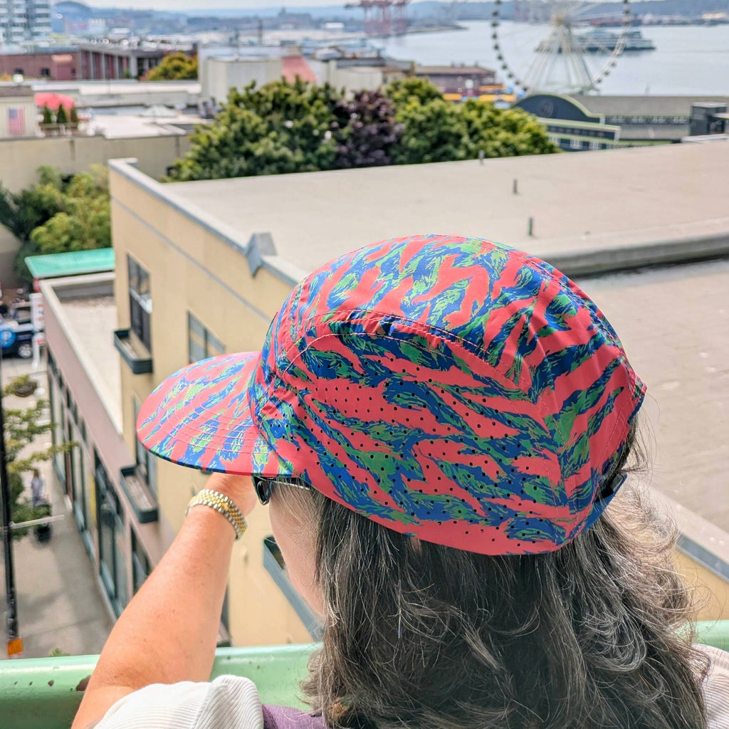 Bridgeport 5-Panel Hat | Pink Tiger Camo