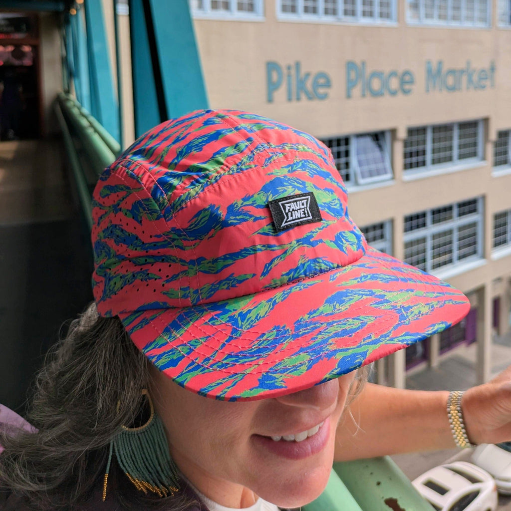 Bridgeport 5-Panel Hat | Pink Tiger Camo