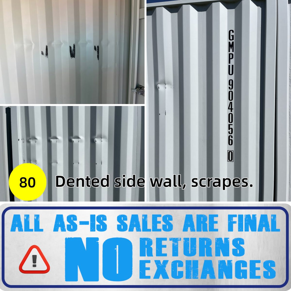 [AS-IS] 9ft Shipping Container