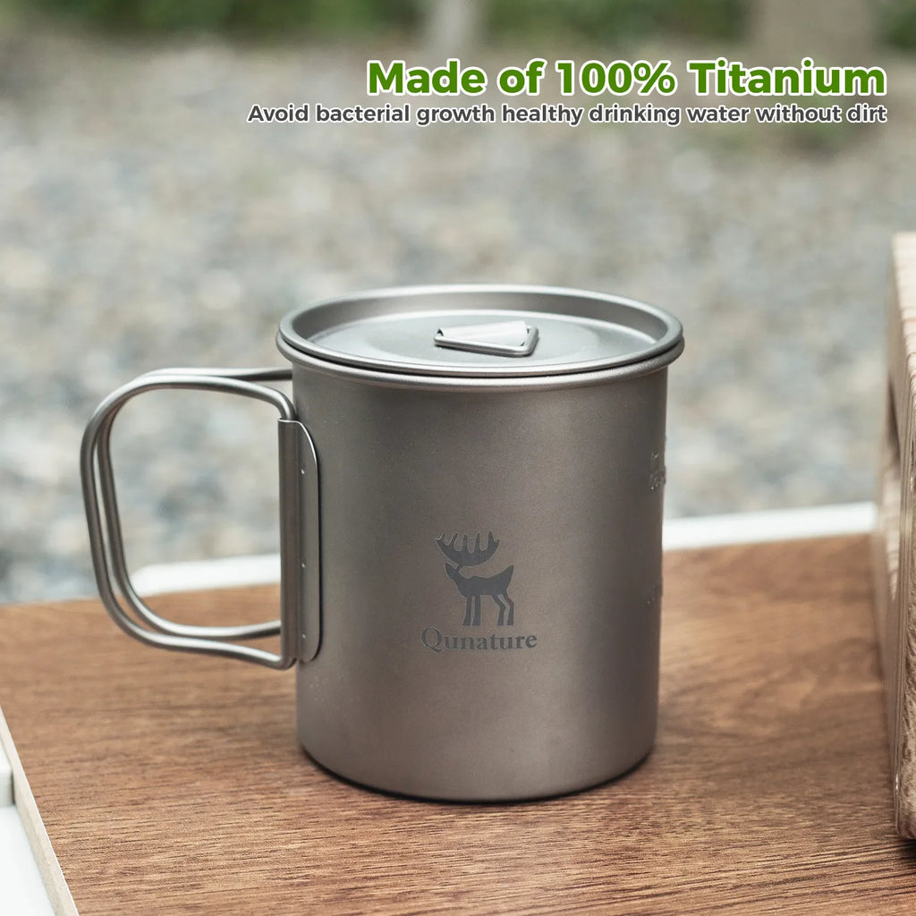 Titanium Folding Mug