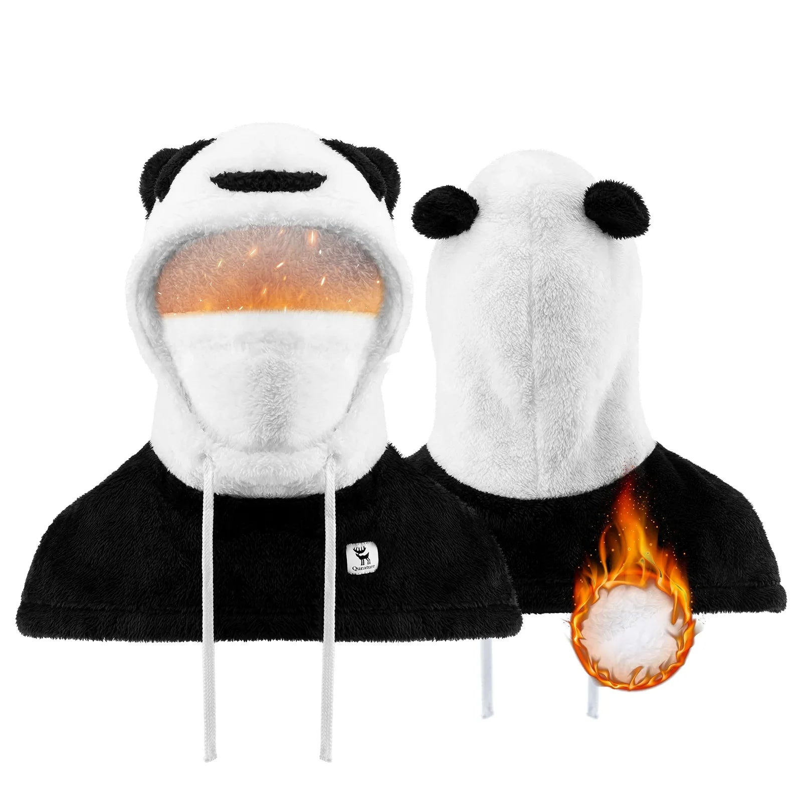 Panda Head Cover for Kids and Adults
