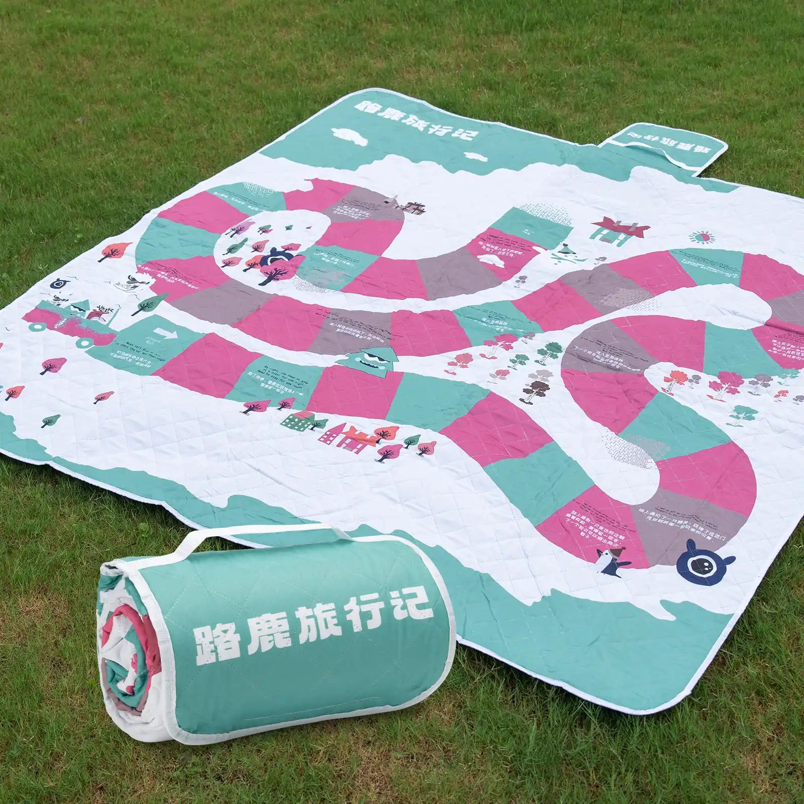Outdoor Picnic Mat - Waterproof, Heat-Insulating, Spacious for 6-8 People