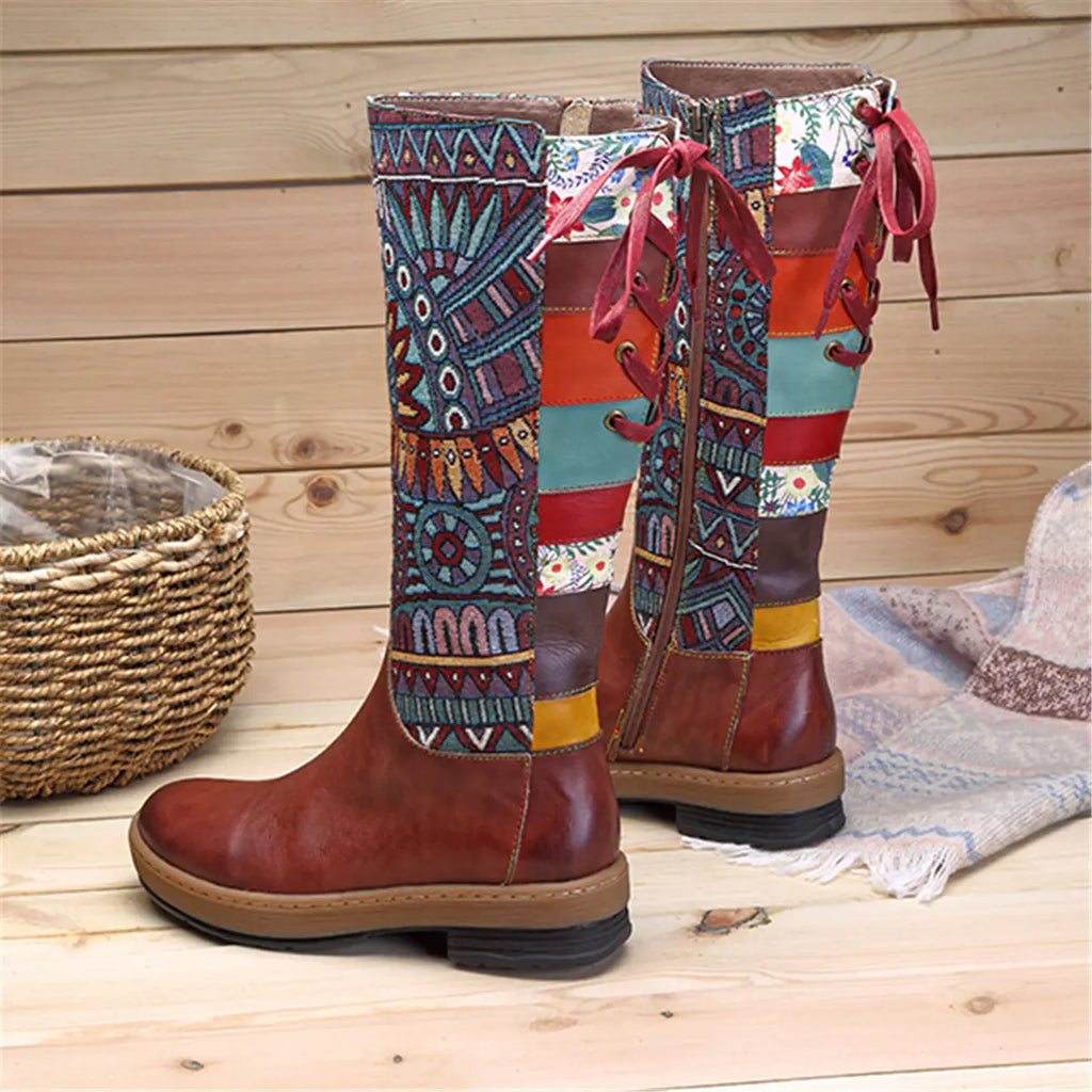 Handmade Genuine Leather Bohemian Boots