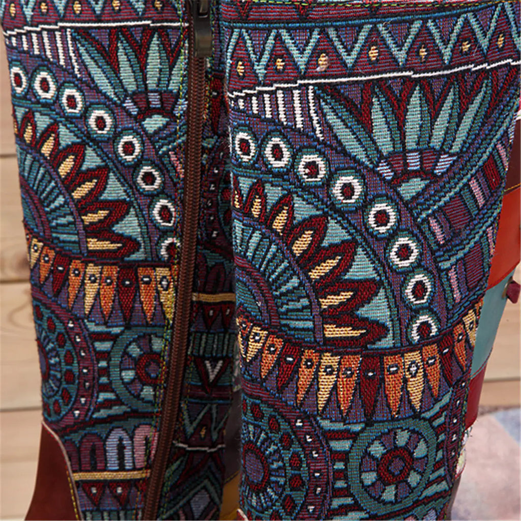 Handmade Genuine Leather Bohemian Boots
